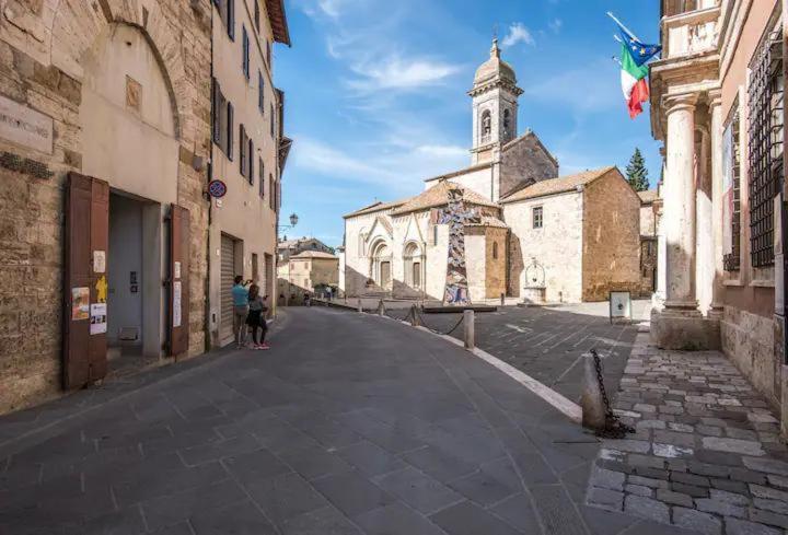 Ferienwohnung Antico Borgo San Quirico dʼOrcia Exterior foto