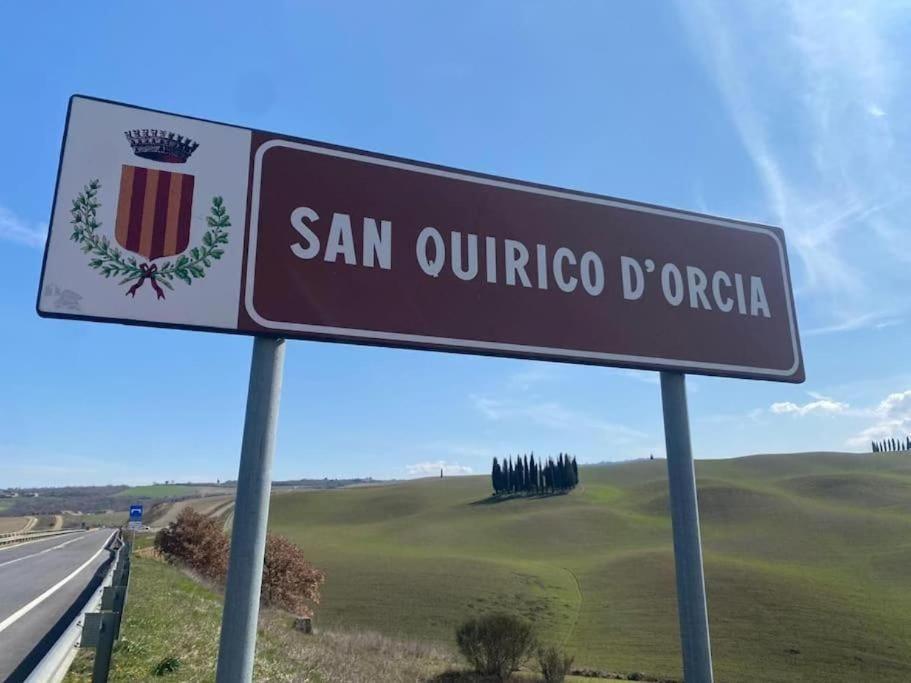 Ferienwohnung Antico Borgo San Quirico dʼOrcia Exterior foto